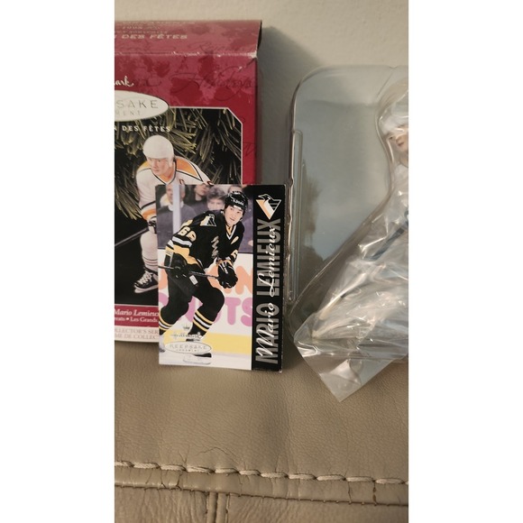 1998 Hallmark Keepsake Ornament NHL Pittsburgh Penguins #66 MARIO LEMIEUX - Picture 6 of 7